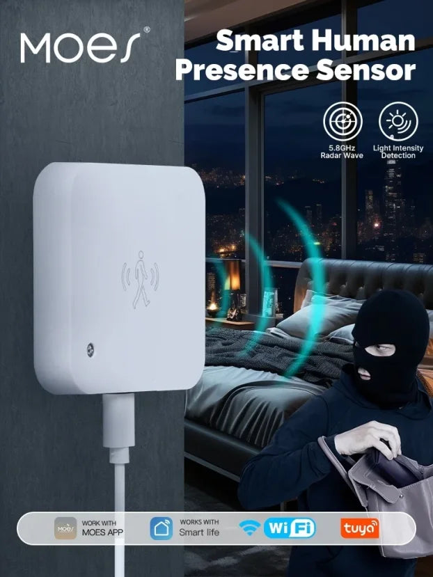 Tuya WiFi senzor prisustva detektor pokreta i svetla
