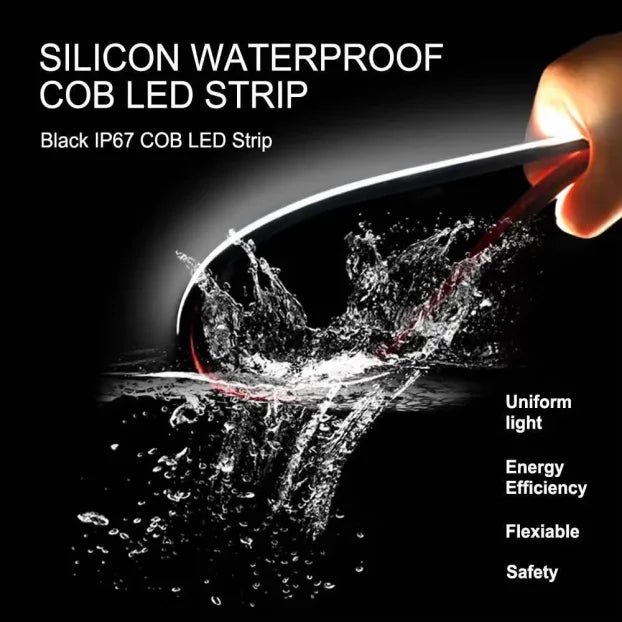 COB LED traka IP67 24V 528 LED/m