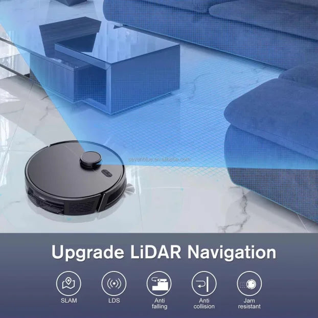 Robot usisivač M30+ LIDAR mapiranje