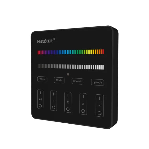 MiBoxer B3 4-zonski touch panel za RGB i RGBW LED rasvetu