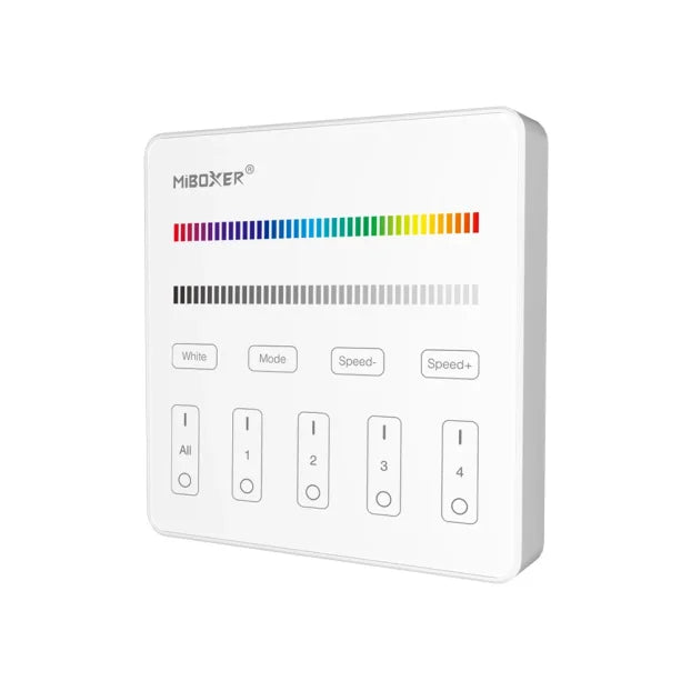 MiBoxer B3 4-zonski touch panel za RGB i RGBW LED rasvetu