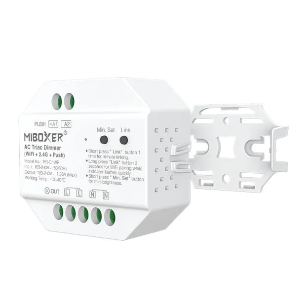 MiBoxer TRI-C1WR pametni Triac dimer za sijalice 220V
