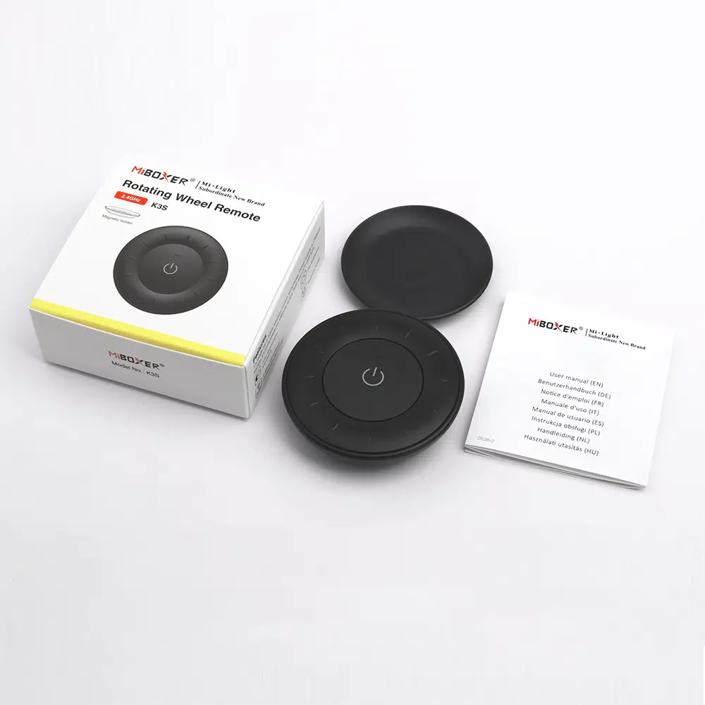 MiBoxer K3S rotirajući RF daljinski za CCT LED rasvetu | Smart Home
