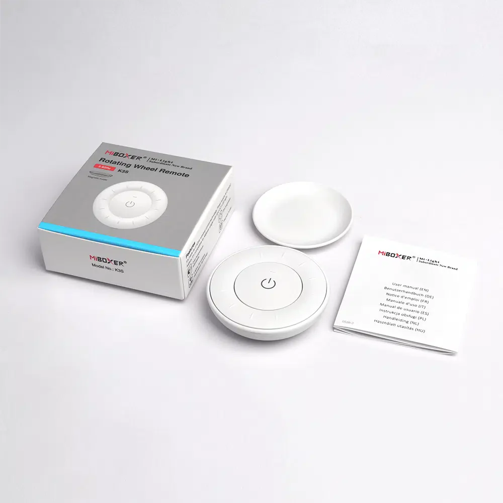 MiBoxer K3S rotirajući RF daljinski za CCT LED rasvetu | Smart Home